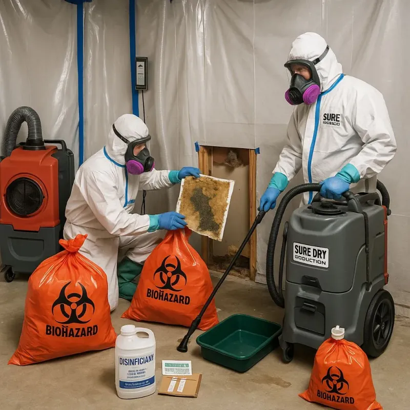 Contaminated Water Handling Protocols process in Fairbury, IL