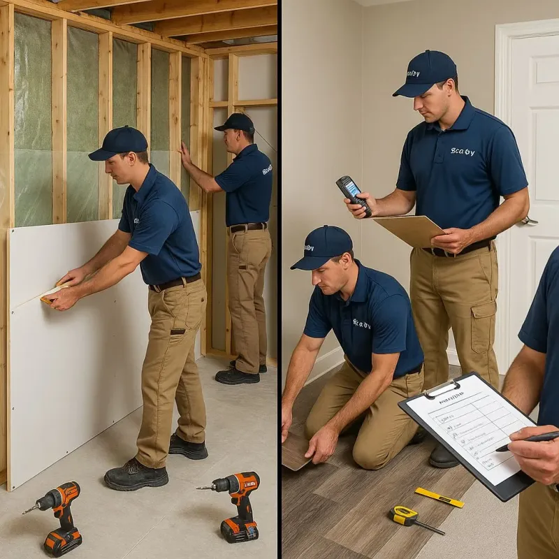 Repairs and Reconstruction process in Fairbury, IL