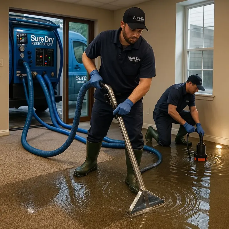 Water Extraction and Removal process in Fairbury, IL